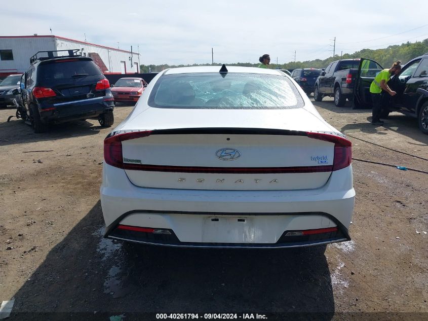 2021 Hyundai Sonata Blue VIN: KMHL24JJ4MA030345 Lot: 40261794