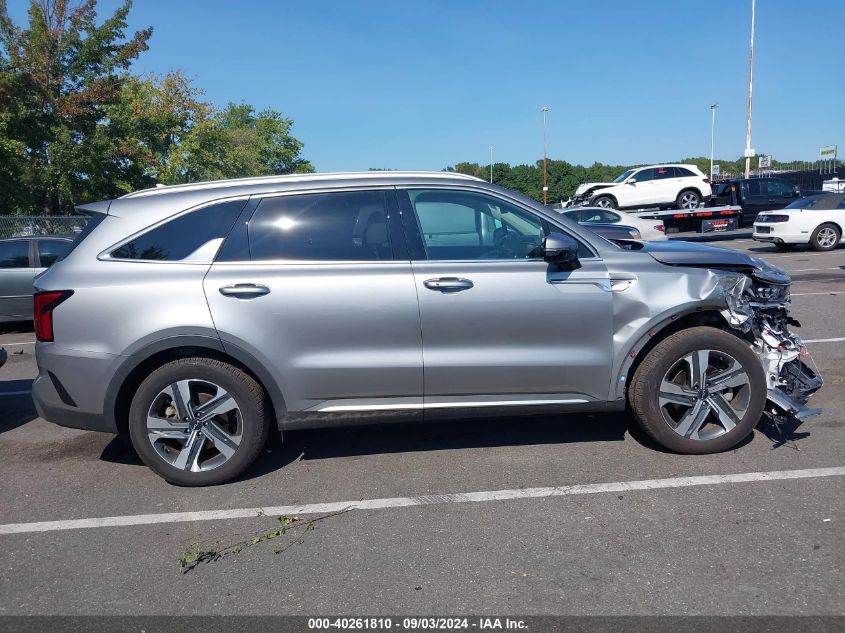 2023 Kia Sorento Hybrid Sx Prestige VIN: KNDRKDLG5P5220961 Lot: 40261810