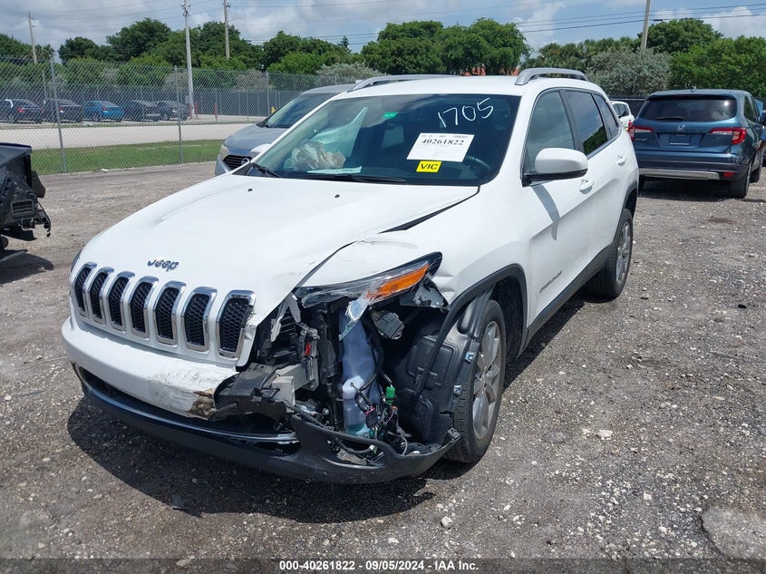 VIN 1C4PJLDB9JD561705 2018 JEEP CHEROKEE LIMITED FWD