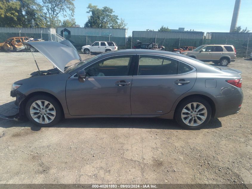 2013 Lexus Es 300H VIN: JTHBW1GG9D2032888 Lot: 40261893