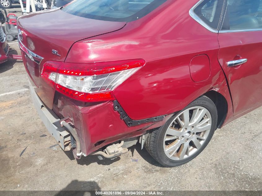 2015 Nissan Sentra Sl VIN: 3N1AB7AP2FY223239 Lot: 40261896