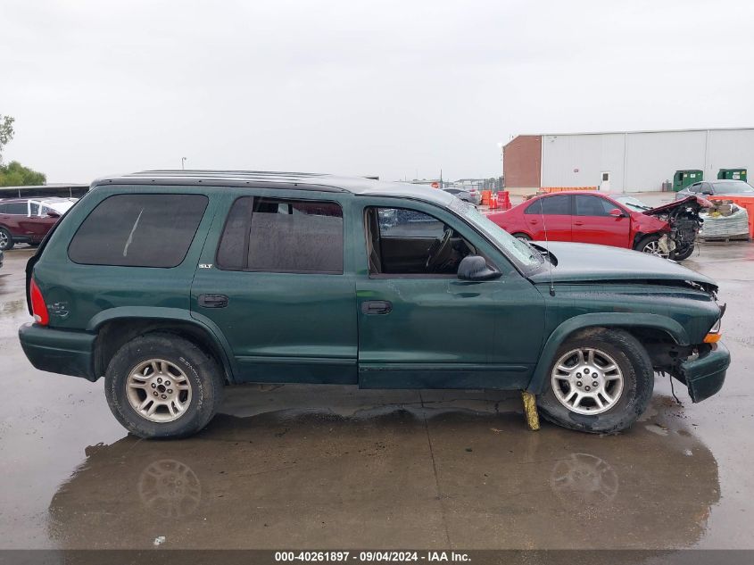 2002 Dodge Durango Slt VIN: 1B4HS48N22F146935 Lot: 40261897