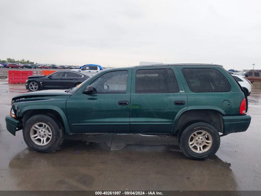 2002 Dodge Durango Slt VIN: 1B4HS48N22F146935 Lot: 40261897