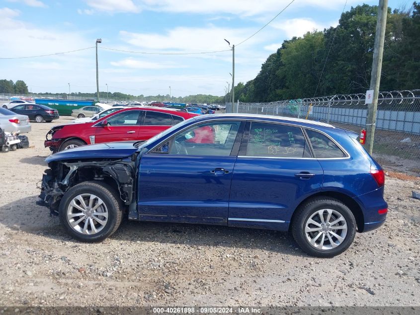 2016 Audi Q5 2.0T Premium VIN: WA1L2AFP1GA105873 Lot: 40261898