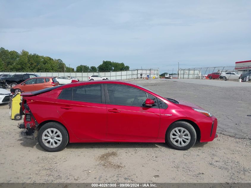 2019 Toyota Prius Le VIN: JTDKARFU9K3095700 Lot: 40261905