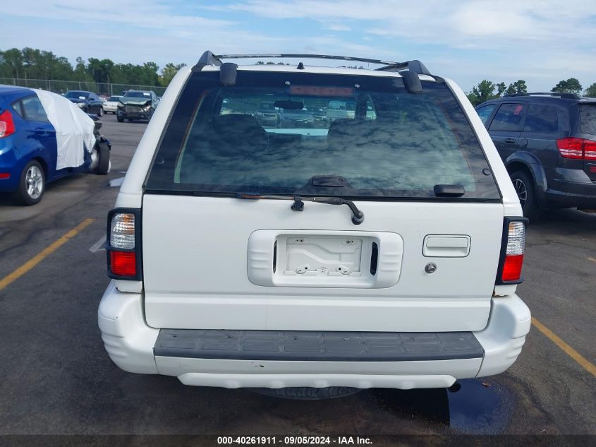 4S2CK58W614307636 2001 Isuzu Rodeo S/Ls/Lse