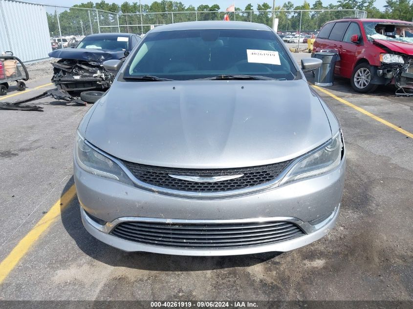 2017 Chrysler 200 Limited Platinum VIN: 1C3CCCAB0HN510471 Lot: 40261919