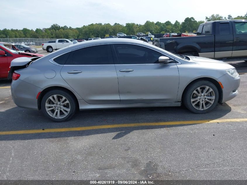 2017 Chrysler 200 Limited Platinum VIN: 1C3CCCAB0HN510471 Lot: 40261919