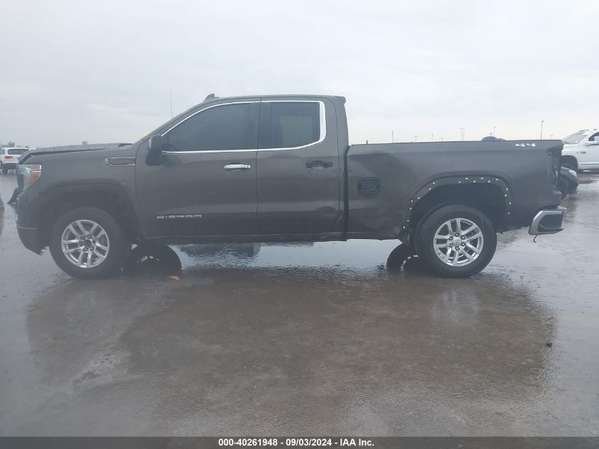 2019 GMC Sierra 1500 Slt VIN: 1GTV9DED1KZ195166 Lot: 40261948