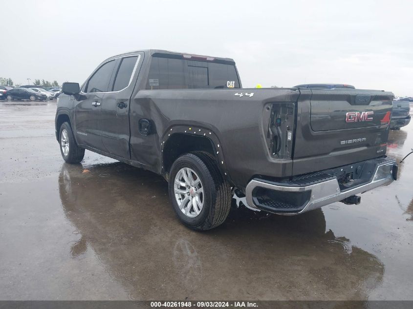 2019 GMC Sierra 1500 Slt VIN: 1GTV9DED1KZ195166 Lot: 40261948