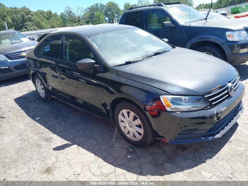 2015 Volkswagen Jetta 2.0L S VIN: 3VW1K7AJ0FM357812 Lot: 40261959