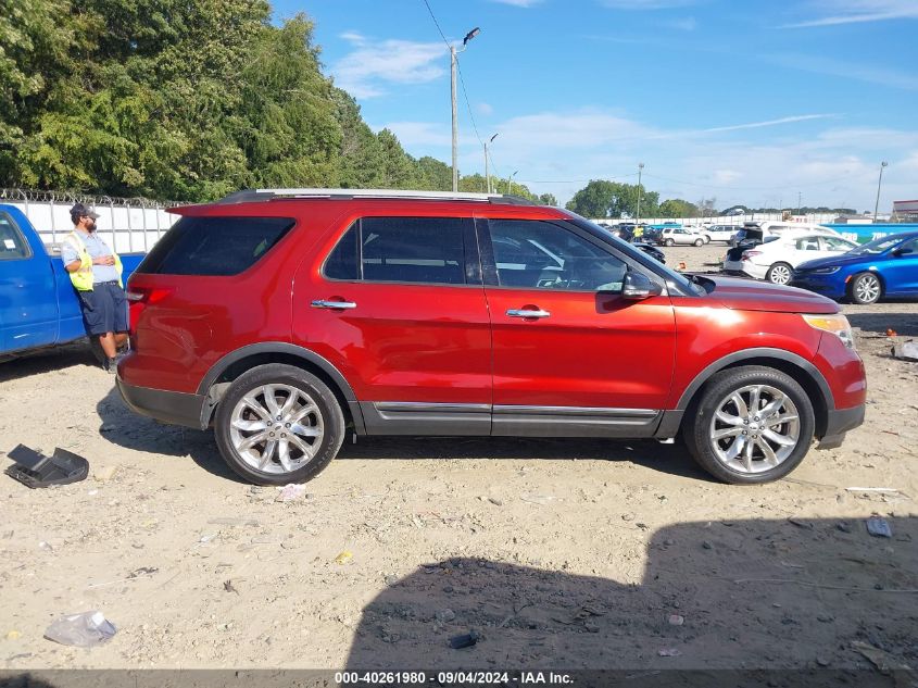 2014 Ford Explorer Xlt VIN: 1FM5K7D85EGB15647 Lot: 40261980