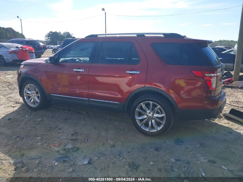 2014 Ford Explorer Xlt VIN: 1FM5K7D85EGB15647 Lot: 40261980