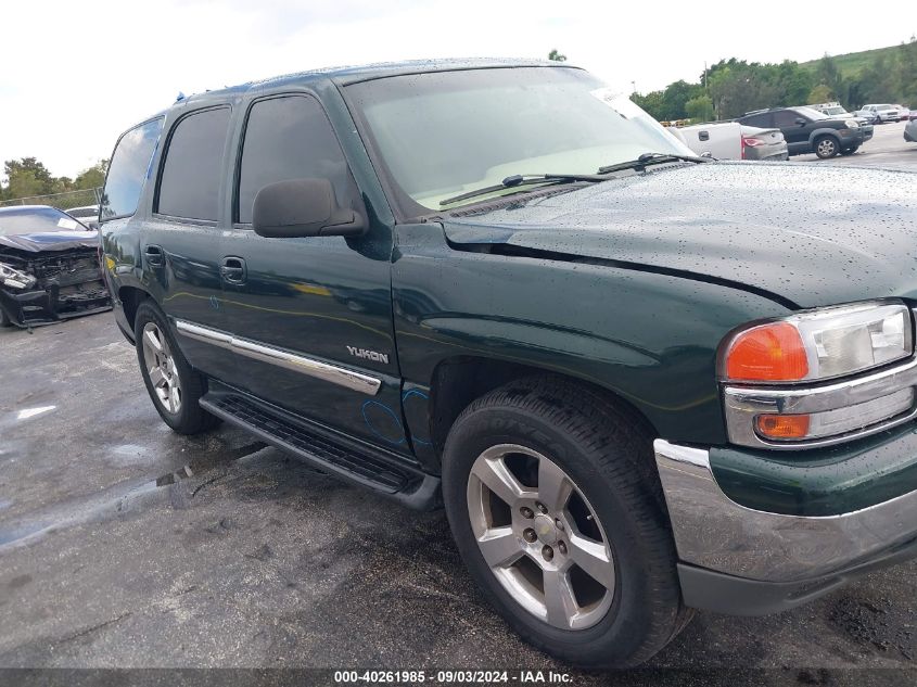 2001 GMC Yukon Slt VIN: 1GKEC13T81J186444 Lot: 40261985