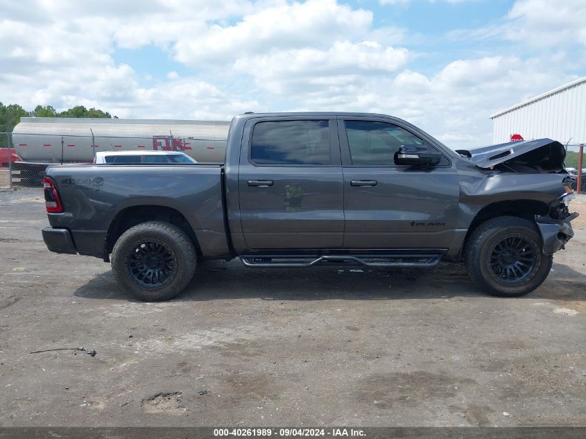 2021 Ram 1500 Big Horn 4X4 5'7 Box VIN: 1C6SRFFTXMN653616 Lot: 40261989