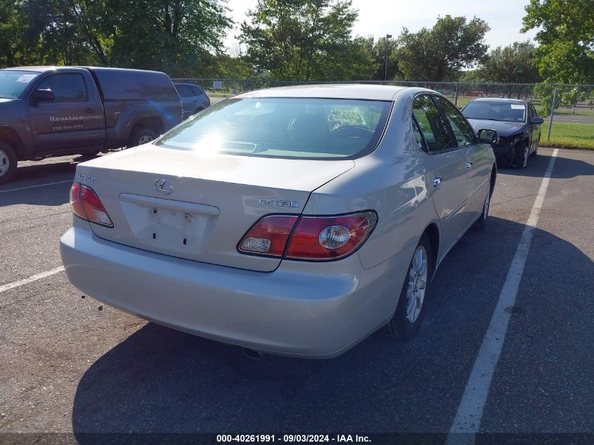 2004 Lexus Es 330 VIN: JTHBA30G040007877 Lot: 40261991