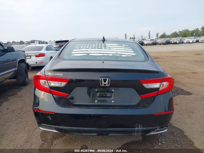 2022 Honda Accord Lx VIN: 1HGCV1F15NA043305 Lot: 40261994