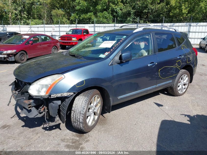 2012 Nissan Rogue Sv W/Sl Pkg VIN: JN8AS5MV8CW360396 Lot: 40261996