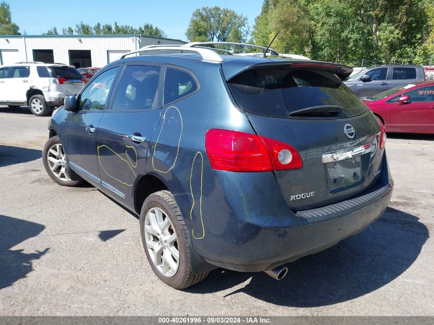 2012 Nissan Rogue Sv W/Sl Pkg VIN: JN8AS5MV8CW360396 Lot: 40261996