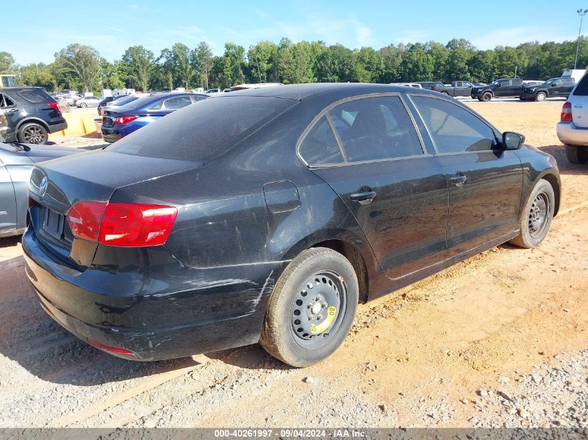 2012 Volkswagen Jetta 2.0L S VIN: 3VW1K7AJ0CM303079 Lot: 40261997