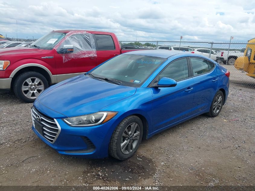 2018 Hyundai Elantra Sel VIN: 5NPD84LF2JH293972 Lot: 40262006