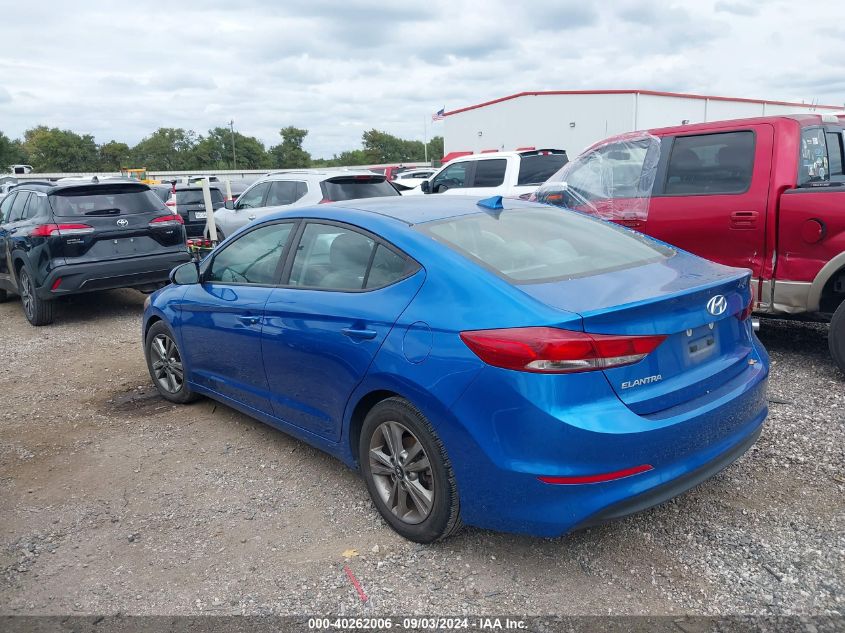 2018 Hyundai Elantra Sel VIN: 5NPD84LF2JH293972 Lot: 40262006