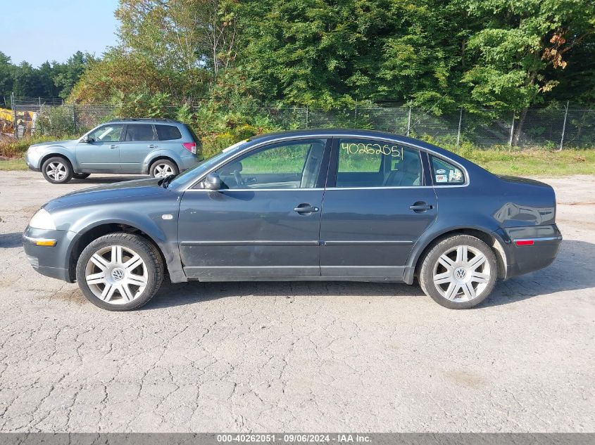 2003 Volkswagen Passat Gls VIN: WVWPD63BX3P248092 Lot: 40262051