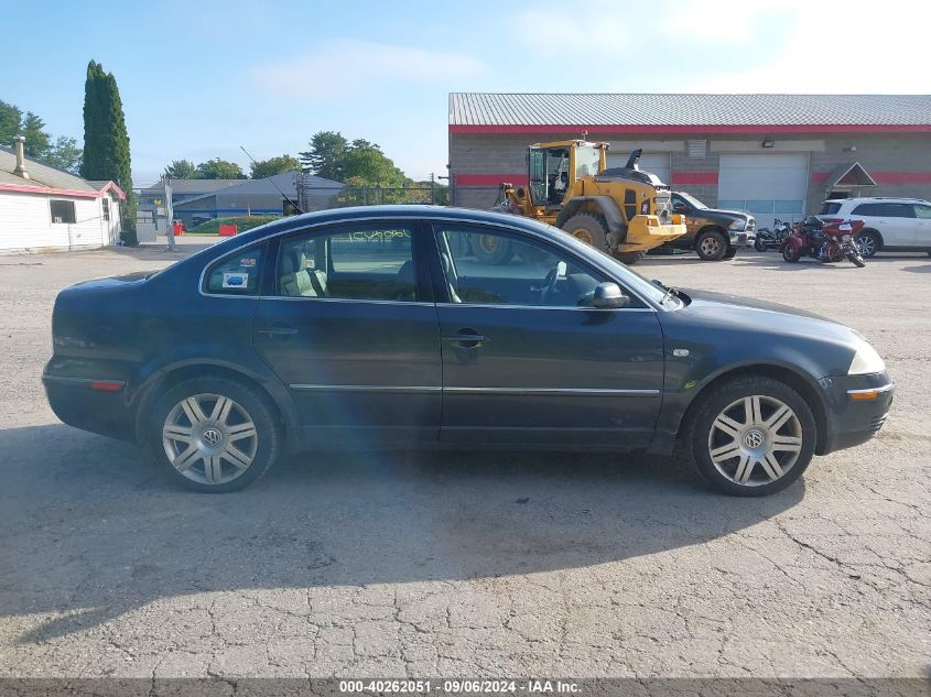 2003 Volkswagen Passat Gls VIN: WVWPD63BX3P248092 Lot: 40262051