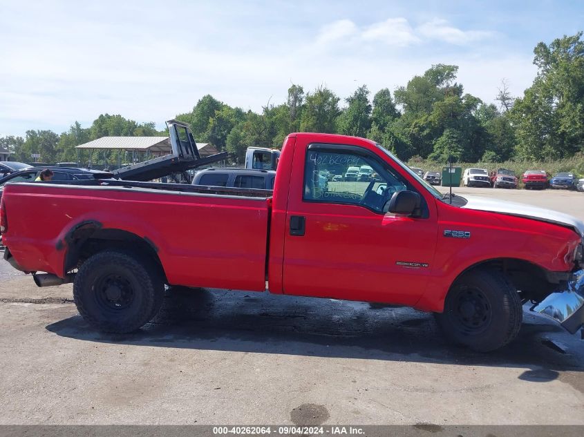 2001 Ford F-250 Xl/Xlt VIN: 1FTNF20F61ED77215 Lot: 40262064