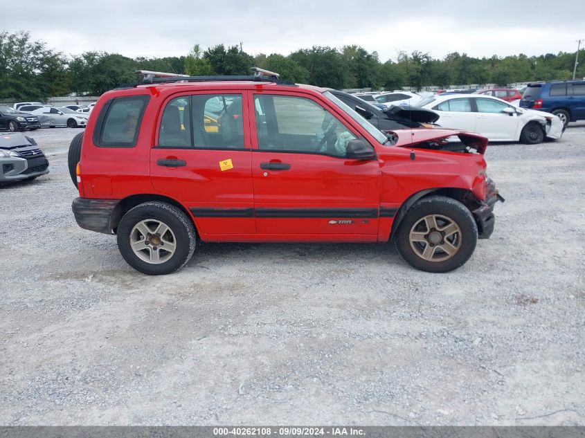 2004 Chevrolet Tracker VIN: 2CNBE134746907237 Lot: 40262108