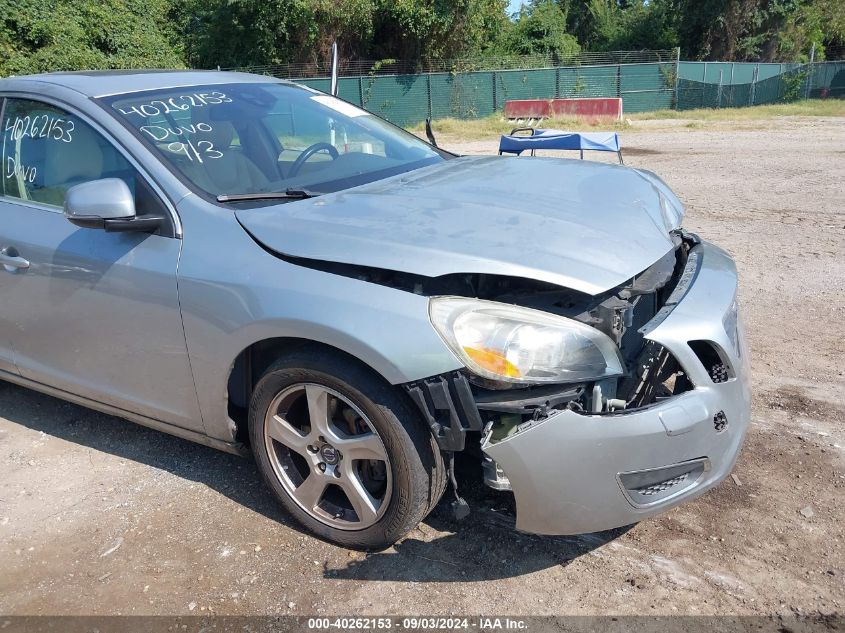 2013 Volvo S60 T5/T5 Platinum/T5 Premier/T5 Premier Plus VIN: YV1612FS2D1216518 Lot: 40262153