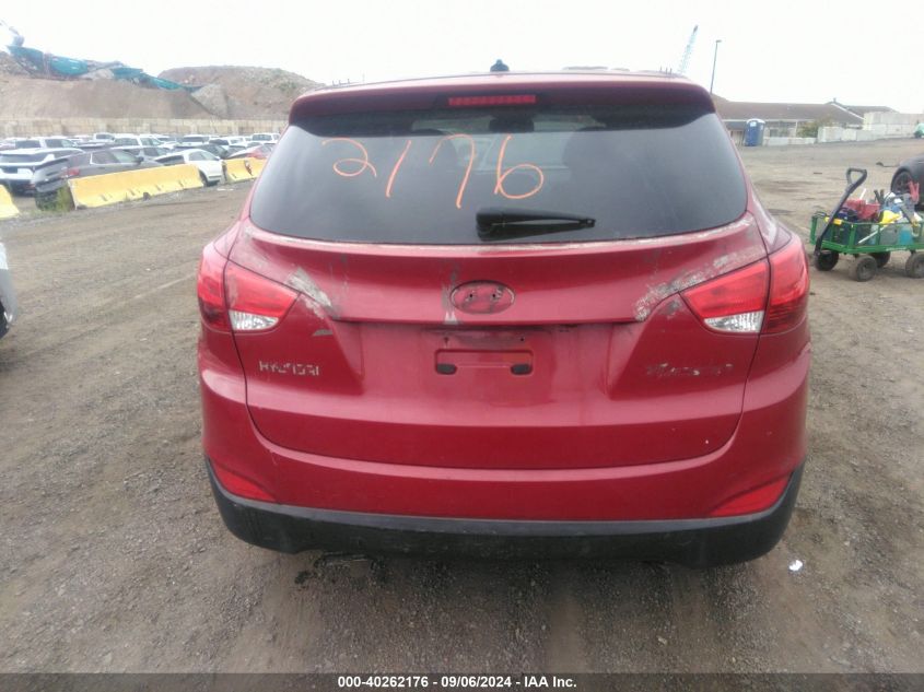 2013 Hyundai Tucson Gls VIN: KM8JU3AC7DU653907 Lot: 40262176