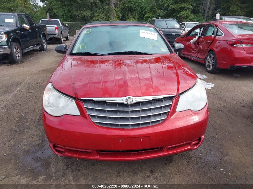 2008 Chrysler Sebring Lx VIN: 1C3LC45K98N284804 Lot: 40262220