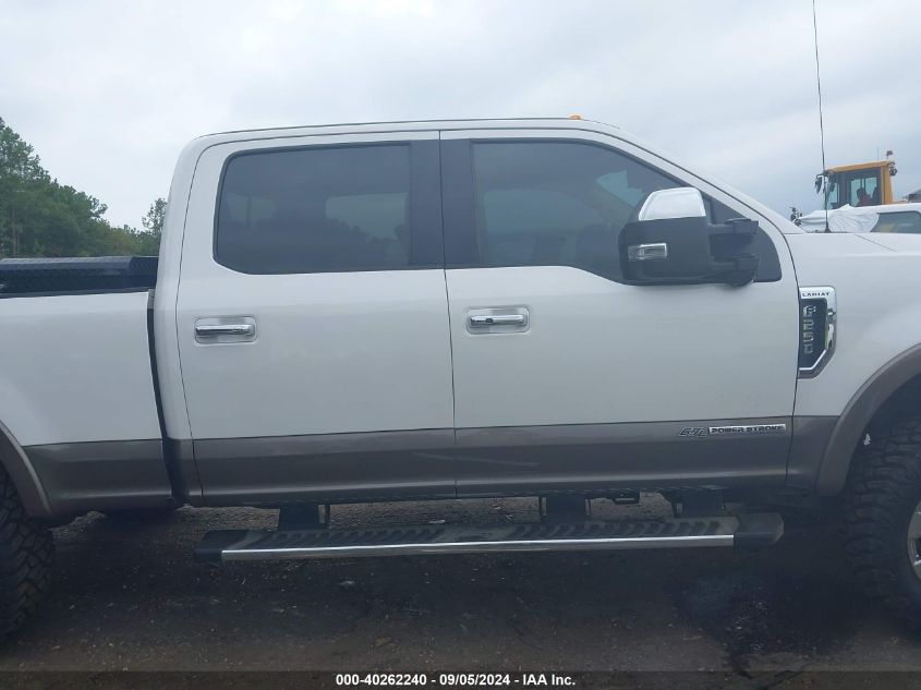 2019 Ford F-250 Lariat VIN: 1FT7W2BT6KED34927 Lot: 40262240