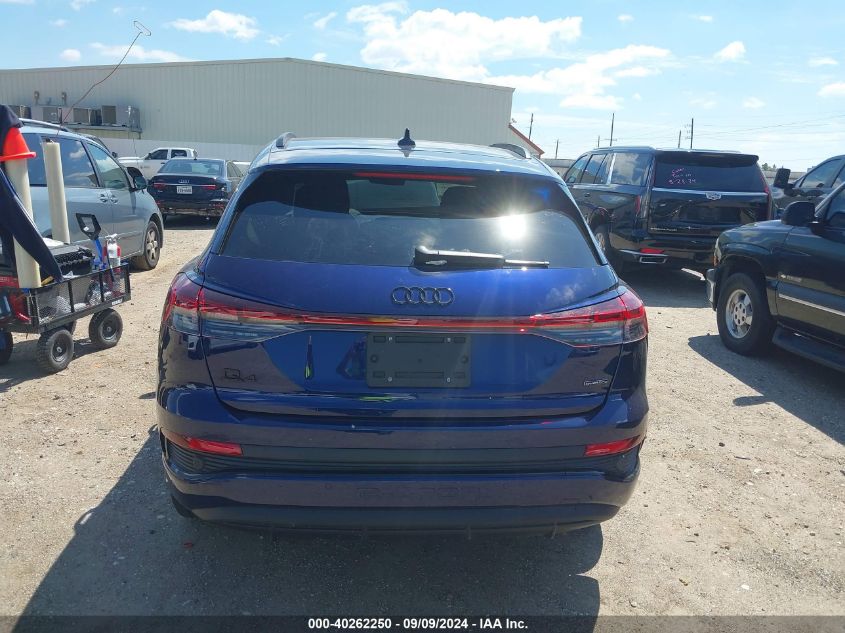 2023 Audi Q4 E-Tron Premium Plus 50 Quattro VIN: WA1L2BFZ6PP068369 Lot: 40262250