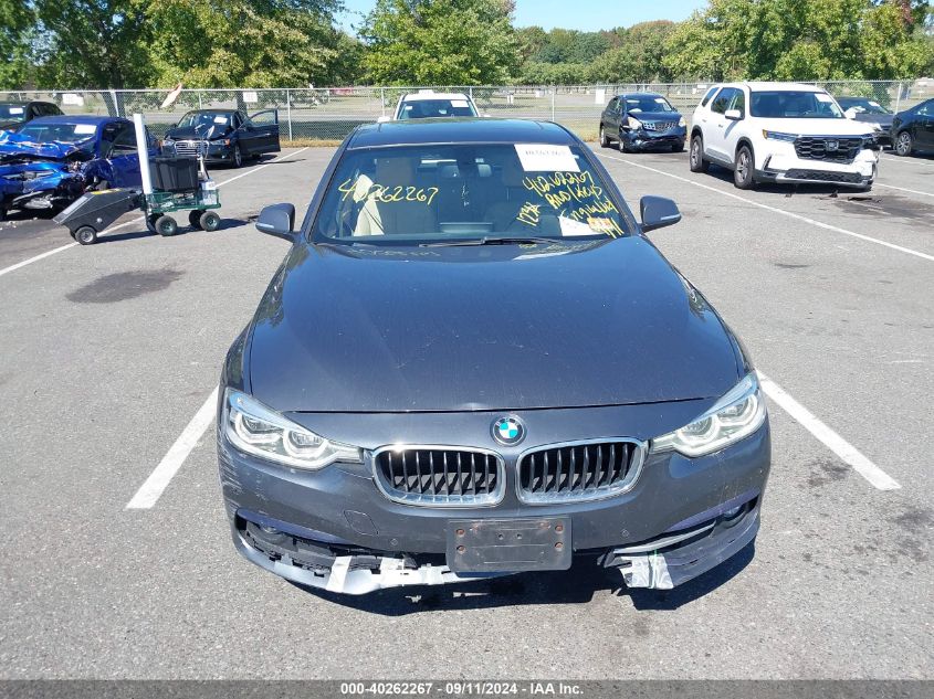 2017 BMW 330I xDrive VIN: WBA8D9G56HNU59719 Lot: 40262267