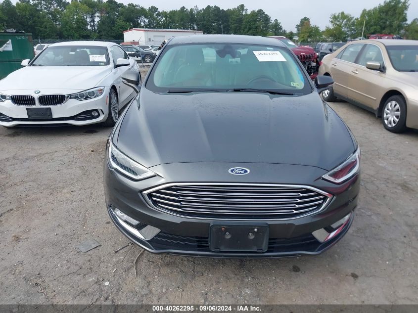 2017 Ford Fusion Hybrid Se VIN: 3FA6P0LU0HR400615 Lot: 40262295