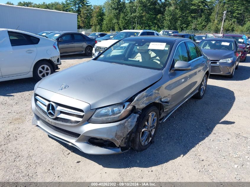 55SWF4KBXGU156474 2016 MERCEDES-BENZ C CLASS - Image 2