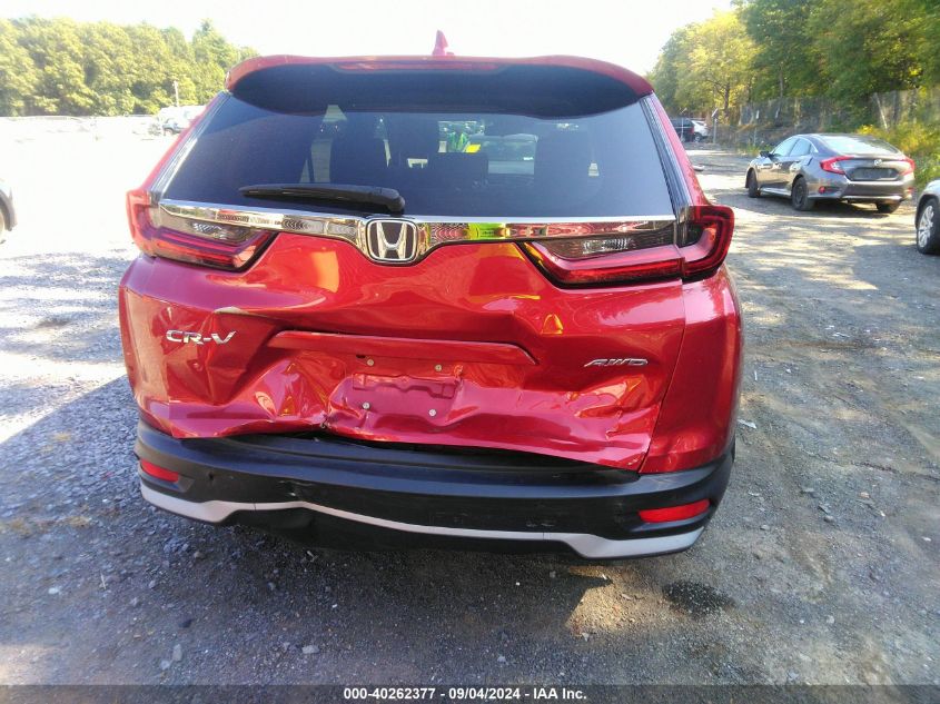 2022 Honda Cr-V Awd Ex VIN: 2HKRW2H56NH632447 Lot: 40262377