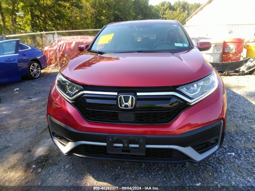 2022 Honda Cr-V Awd Ex VIN: 2HKRW2H56NH632447 Lot: 40262377