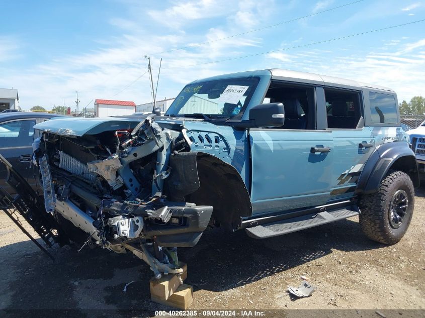 2023 Ford Bronco Raptor VIN: 1FMEE5JR9PLC09582 Lot: 40262385