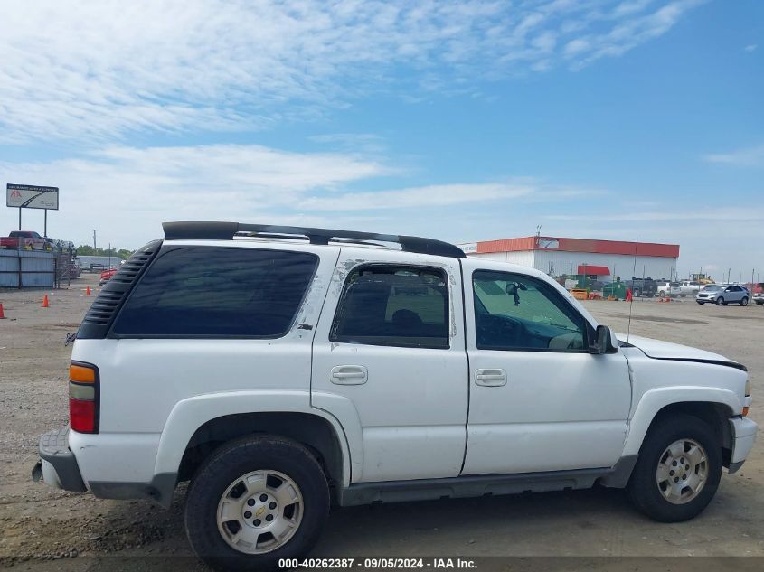 2005 Chevrolet Tahoe Z71 VIN: 1GNEK13T05R125165 Lot: 40262387