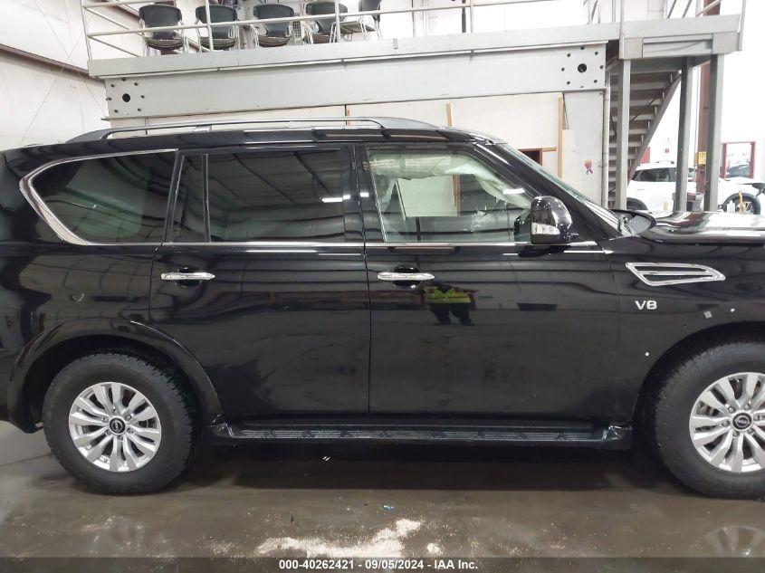 2021 Nissan Armada Sv VIN: JN8AY2AD3M9661859 Lot: 40262421