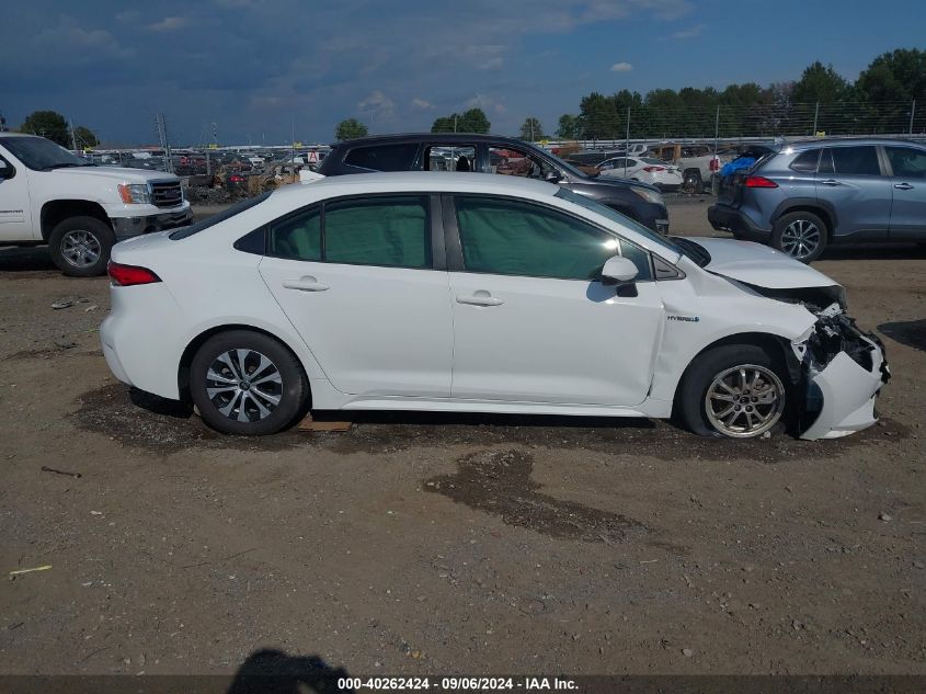 2020 Toyota Corolla Hybrid Le VIN: JTDEBRBE5LJ018442 Lot: 40262424