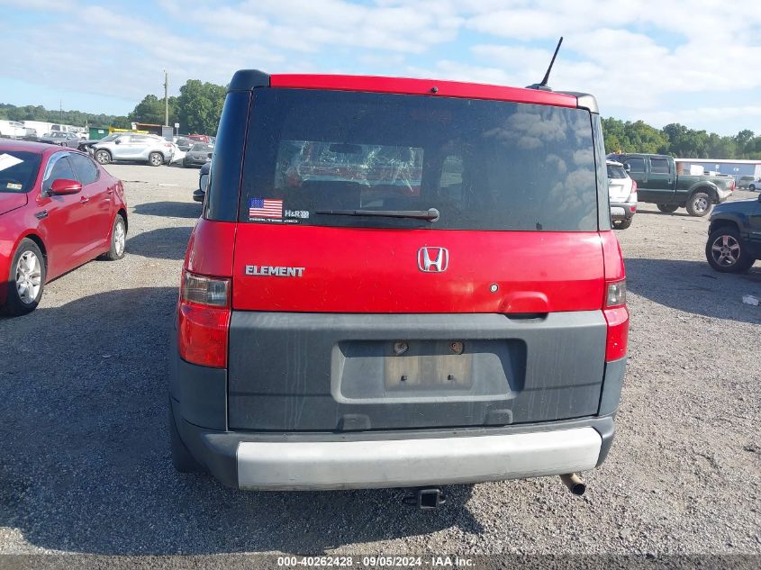 2005 Honda Element Ex VIN: 5J6YH28655L005176 Lot: 40680863