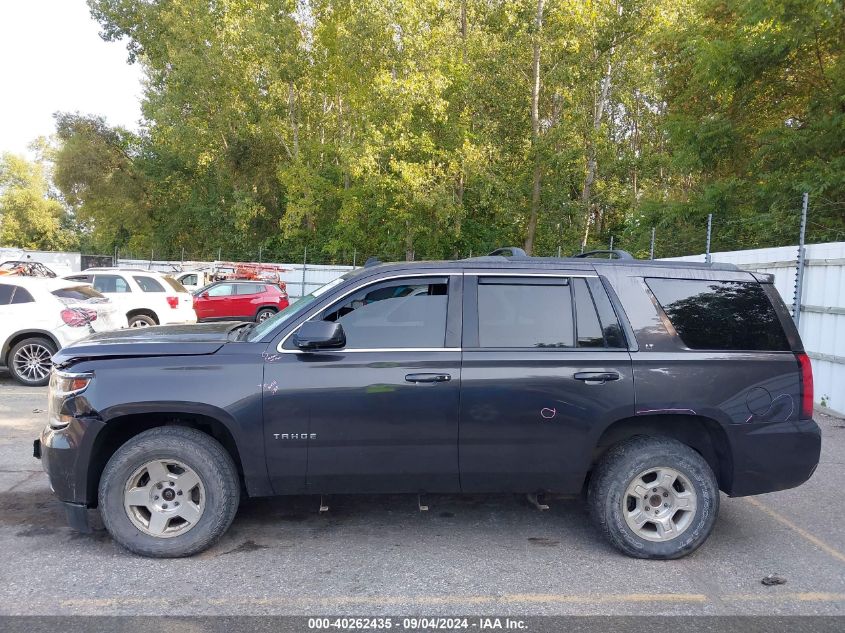 2015 Chevrolet Tahoe K1500 Lt VIN: 1GNSKBKC6FR191568 Lot: 40262435