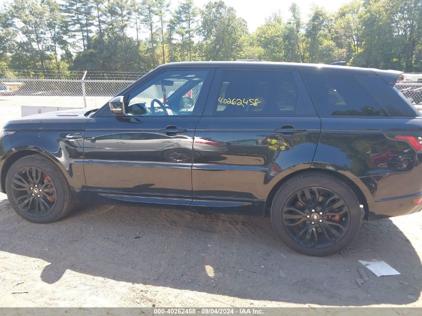 2018 Land Rover Range Rover Sport Supercharged/Supercharged Dynamic VIN: SALWR2REXJA800206 Lot: 40262458