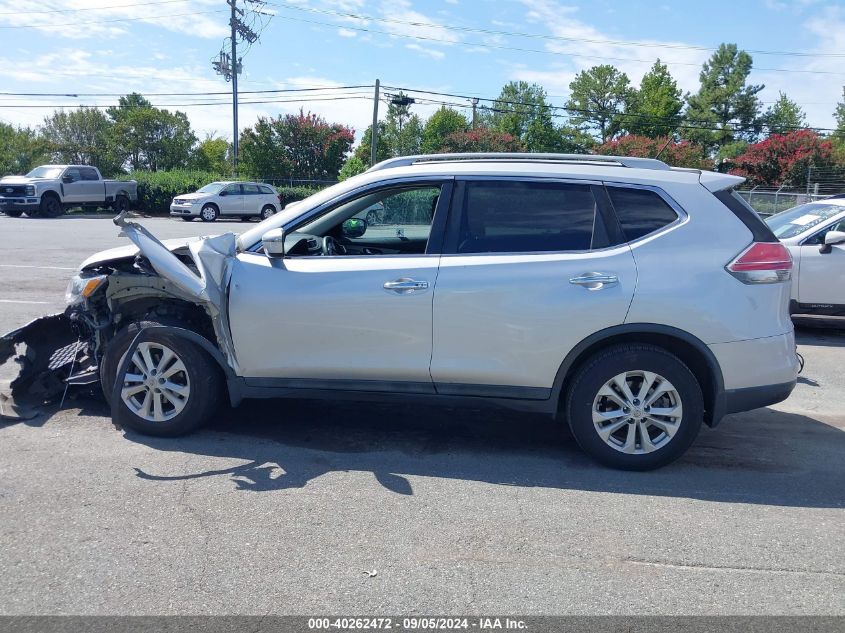 2016 Nissan Rogue S/Sl/Sv VIN: 5N1AT2MTXGC888191 Lot: 40262472