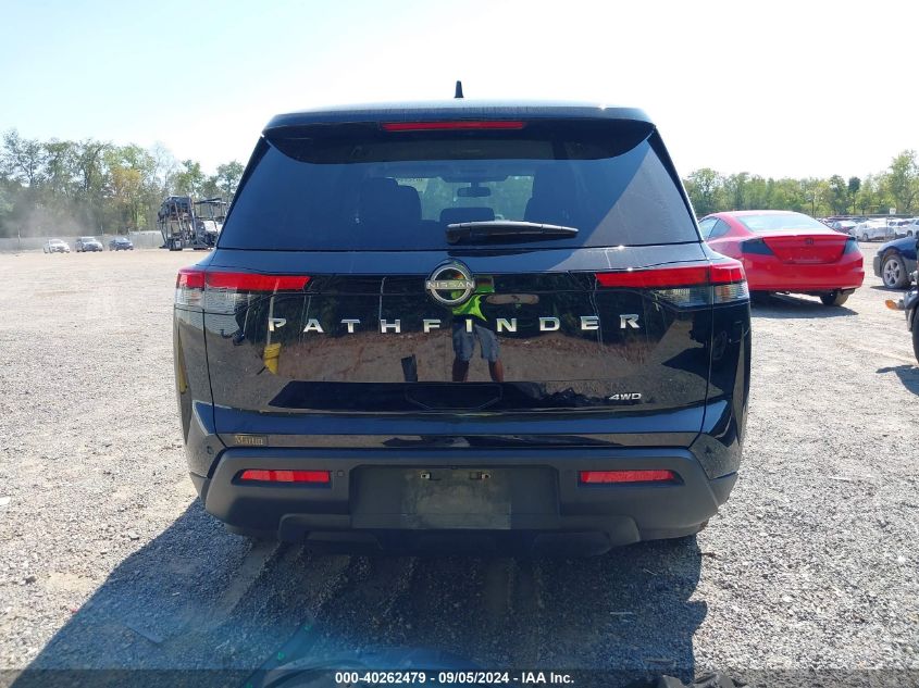 2023 Nissan Pathfinder S 4Wd VIN: 5N1DR3AC8PC263150 Lot: 40262479