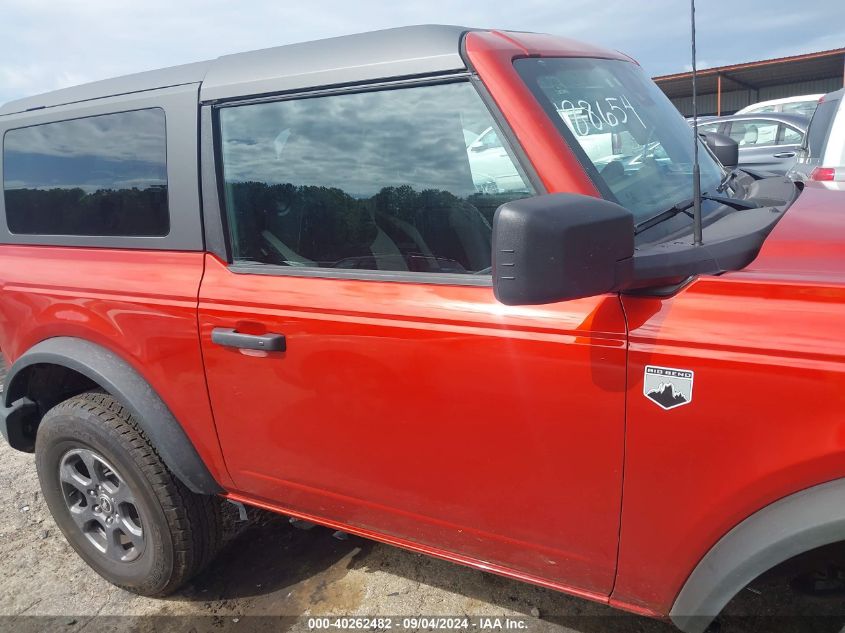 2023 Ford Bronco Big Bend/Black Diamond/Outer Banks VIN: 1FMDE5AP2PLB21872 Lot: 40262482